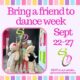 Bring a Friend Week… Sept 22-27