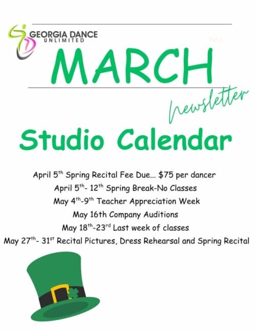 March Newsletter