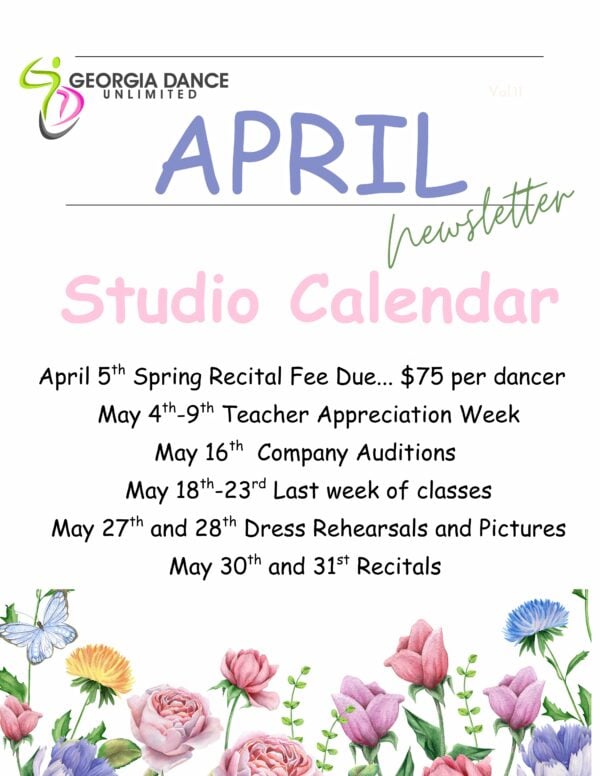 April 2026 Newsletter